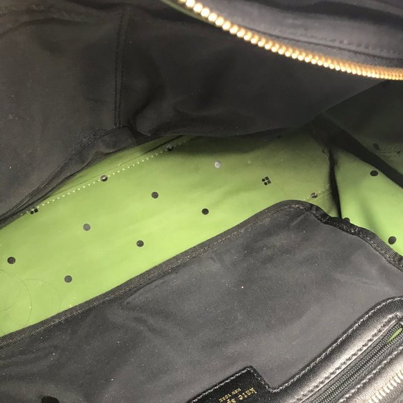 Kate Spade Black Fabric Medium Size Tote Bag - Picture 5 of 7